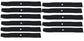 XHT 20", 5/8" Mower Blade (Set of 11) - B1TR3107,11