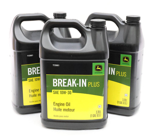 John Deere Original Equipment (3 Gallons) Break-In Plus Engine Oil - TY26661