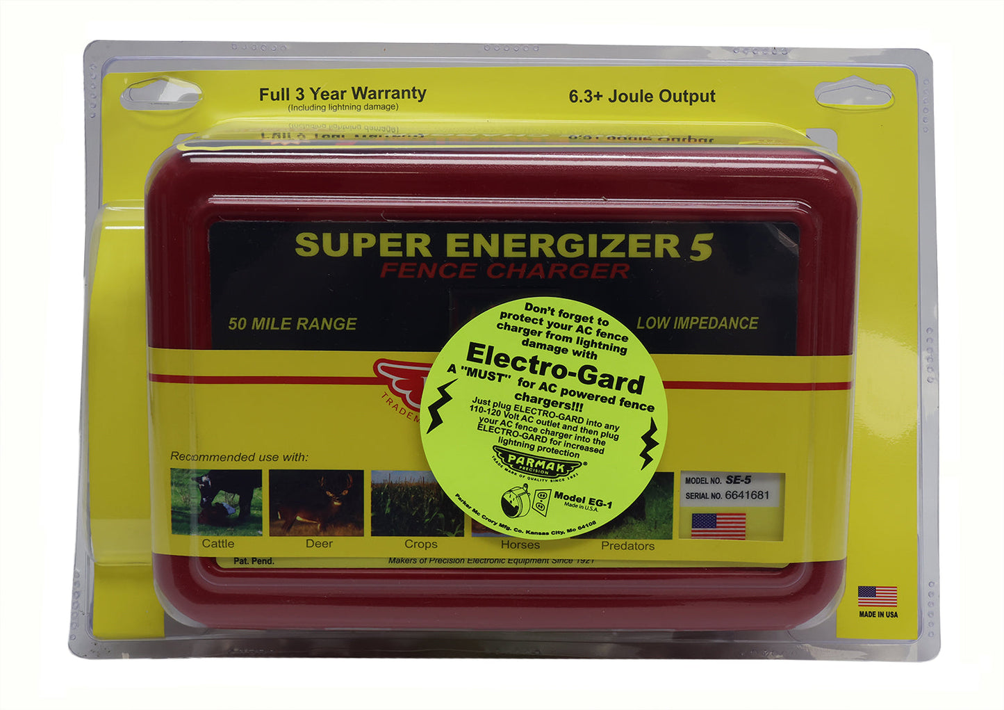 Parmak Super Energizer 5 Fence Charger - 102540