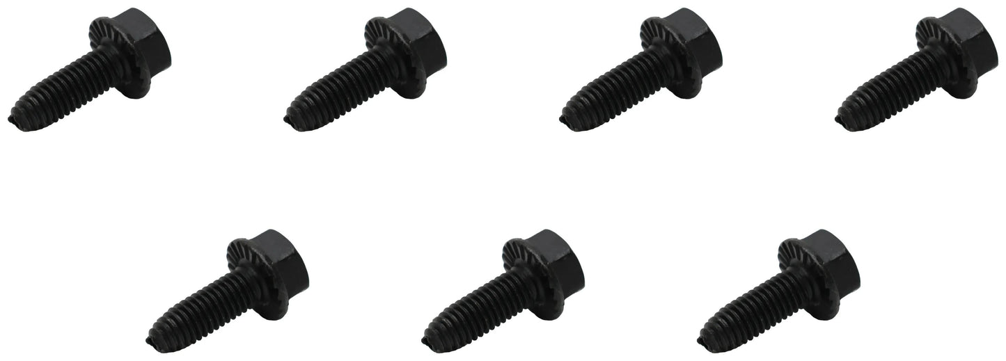 John Deere Original Equipment Hexagonal Flanged Head Self-Tapping Screw, M8 X 23.5 (7-PACK) - M159825