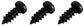 Honda Original Equipment Tapping (4X12) Screw (3-PACK) - 93911-14280,3