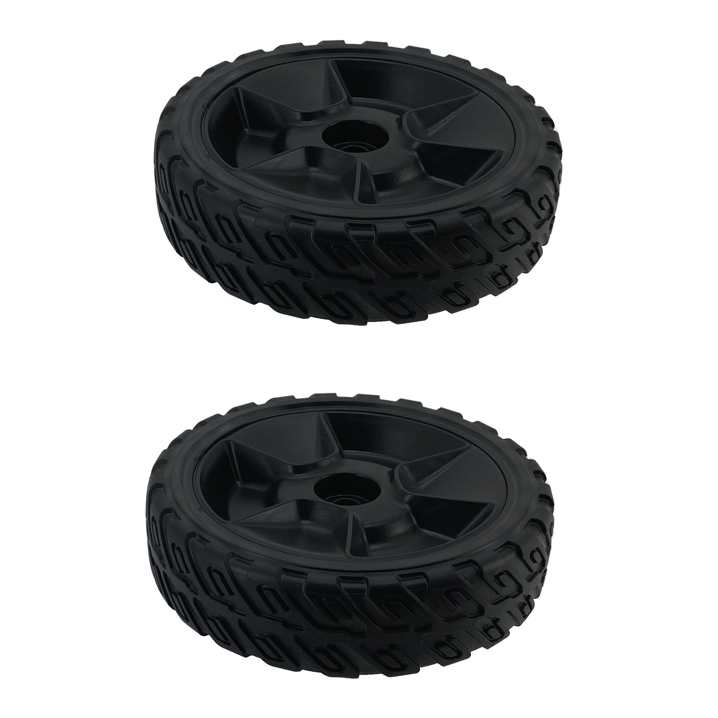 Honda Original Equipment RR *NH105* Wheel (MAT BLACK) 2 Pack - 42710-VR8-D00ZA,2