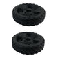 Honda Original Equipment RR *NH105* Wheel (MAT BLACK) 2 Pack - 42710-VR8-D00ZA,2