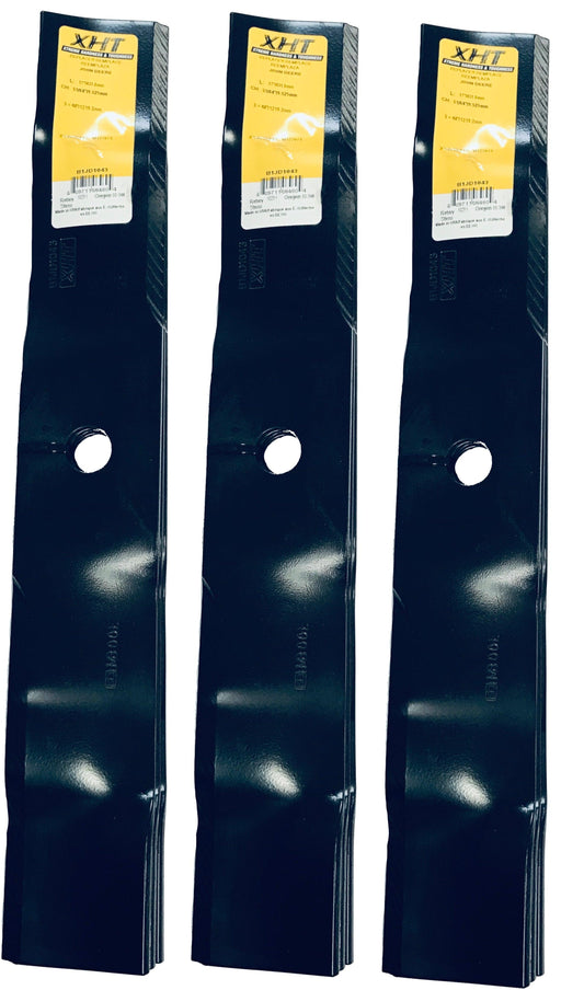 A&I XHT 17" Mulching Mower Blade (Set of 3) - B1JD1043,3