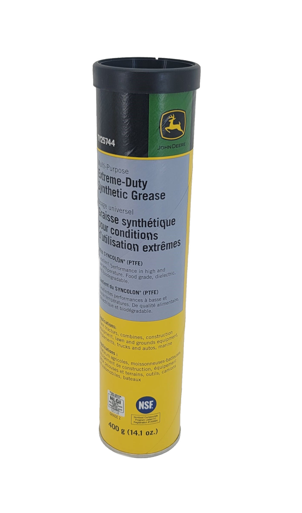 John Deere Original Equipment Extreme-Duty Synthetic Grease - TY25744
