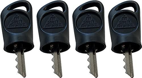 John Deere (4-Pack) Original Equipment Key - AUC12681