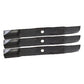 John Deere Original Equipment 3 Mower Blades #M168223
