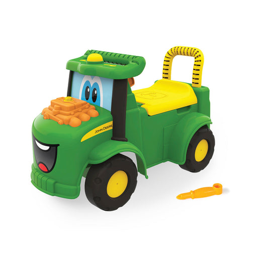 John Deere Johnny Tractor Ride-On Toy with Lights and Sounds � 12m+