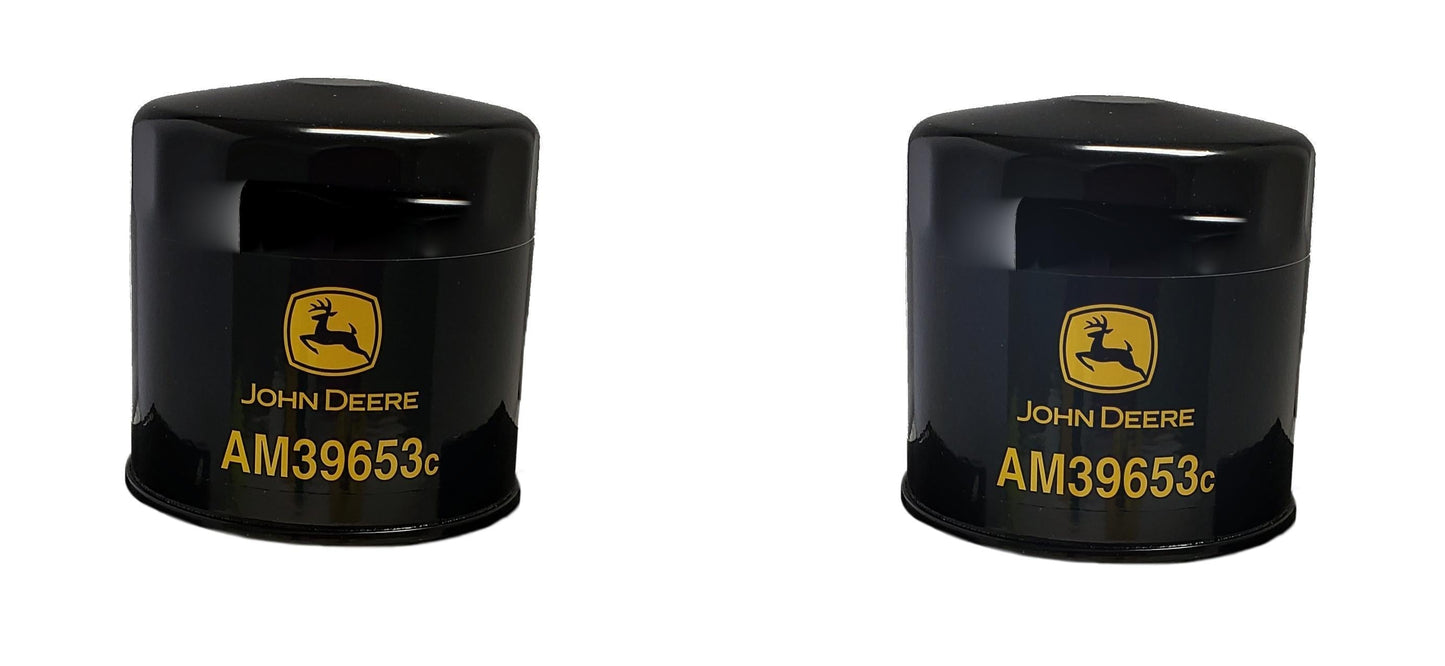 John Deere Original Equipment Oil Filter #AM39653 (2-Pack)