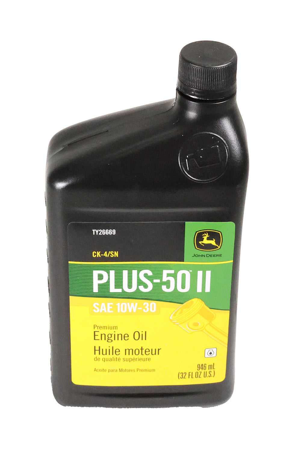 John Deere Original Equipment Plus-50 II SAE 10W-30 Quart Engine Oil - TY26669