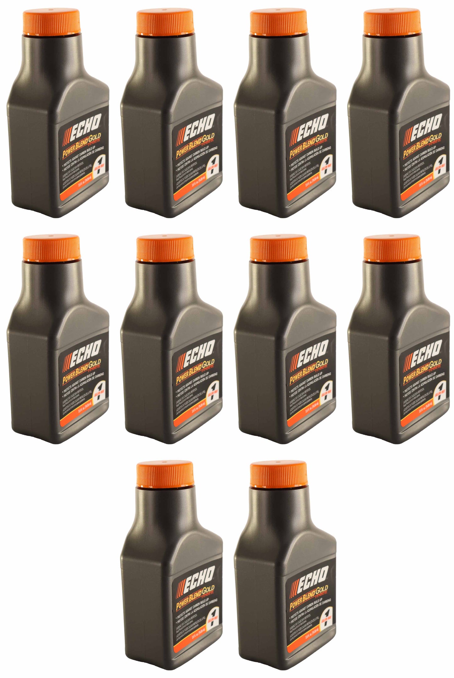 Echo Original Equipment 10-PACK PowerBlend Gold 2.6 Oz. 2-Stroke Engine Oil - 6450000