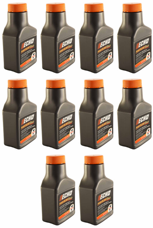 Echo Original Equipment 10-PACK PowerBlend Gold 2.6 Oz. 2-Stroke Engine Oil - 6450000