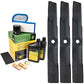 "John Deere Original Equipment Model LX288 (S.N. 090,001-) Maintenance Kit + Standard Blades, 54"" Mower Deck"