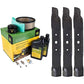 John Deere Original Equipment Model L130 Maintenance Kit + Mulching Blades