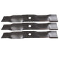 John Deere Original Equipment 3 Mower Blades #M127673(3)