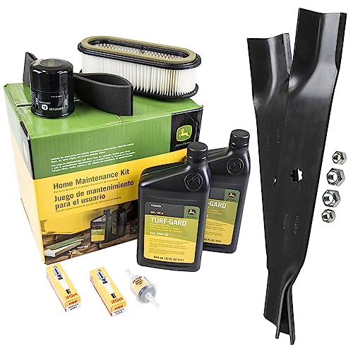 John Deere Original Equipment Model LX279 Maintenance Kit + Standard Blades, ...