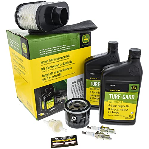 John Deere Maintenance Kit X300, X304, X320, X324, X360, X500, X530, X534, Filters, Oil Spark Plugs,LG265