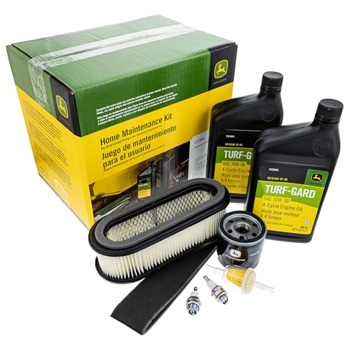 Maintenance Kit for John Deere 345 Lawn and Garden Tractor - Serial Number up to 105,000 - FIlters, Oil LG186