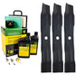 John Deere Original Equipment Model LA140 Maintenance Kit + Mulching Blades