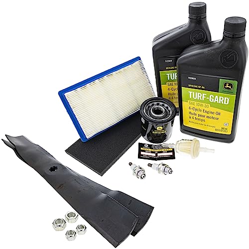 John Deere Original Equipment Model X300 Maintenance Kit + Standard Blades - LG256A
