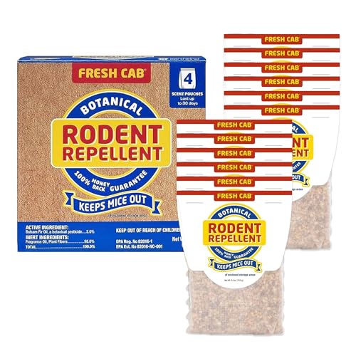 Fresh Cab (3 BOXES) Botanical Rodent Repellent - B1PMFCS12,3