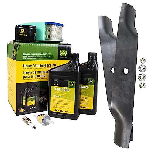John Deere Original Equipment Model LT150 with Engine CV15S-41618 Maintenance Kit + Highlift Blades
