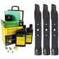 John Deere Original Equipment Model L120 Maintenance Kit + Mulching Blades
