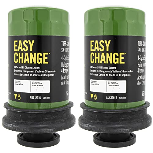 John Deere (2 PACK) Easy Change 30-Second Oil Change System - AUC12916,2