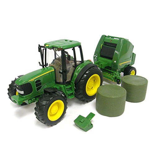 John Deere Big Farm Tractor & Baler TOMY - TBEK46180