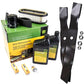 "John Deere Original Equipment Model LX279 Maintenance Kit + Mulching Blades, 38"" Mower Deck"