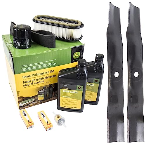 John Deere Original Equipment Model LX279 Maintenance Kits Maintenance Kit + Standard Blades, 48" Mower Deck