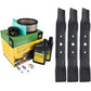 John Deere Original Equipment Model L130 Maintenance Kit + Standard Blades