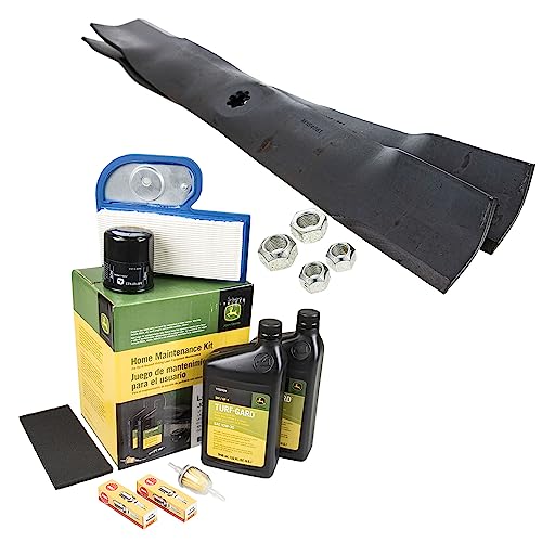 "John Deere Original Equipment Model LT180 Maintenance Kit + Standard Blades, 42"" Mower Deck"
