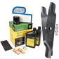 "John Deere Original Equipment Model LT180 Maintenance Kit + Highlift Blades, 38"" Mower Deck"