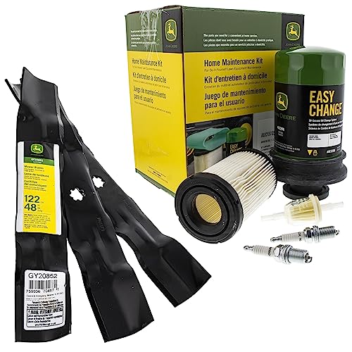 John Deere Original Equipment Model E150 Maintenance Kit + Standard Blades