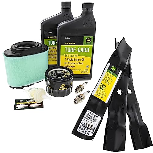 John Deere Original Equipment Model LA155 Maintenance Kit + Standard Blades