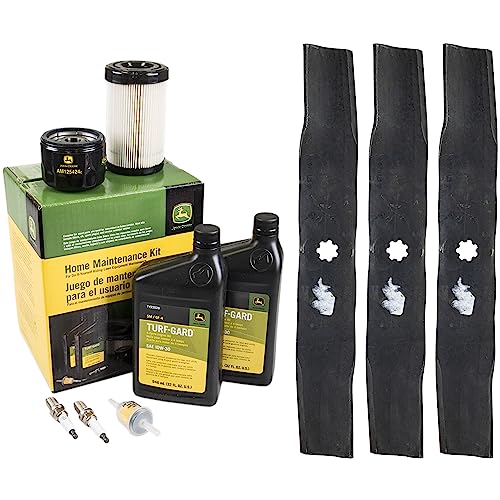 John Deere Original Equipment Model E140 Maintenance Kit + Highlift Blades