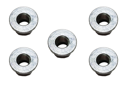 John Deere (5 PACK) Original Equipment Flangehead Locknut -14M7400,5