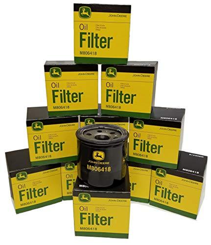 John Deere Original Equipment Package of Twelve Oil Filters - M806418