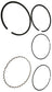 Honda Original Equipment Piston Ring Set - 13010-ZF6-003