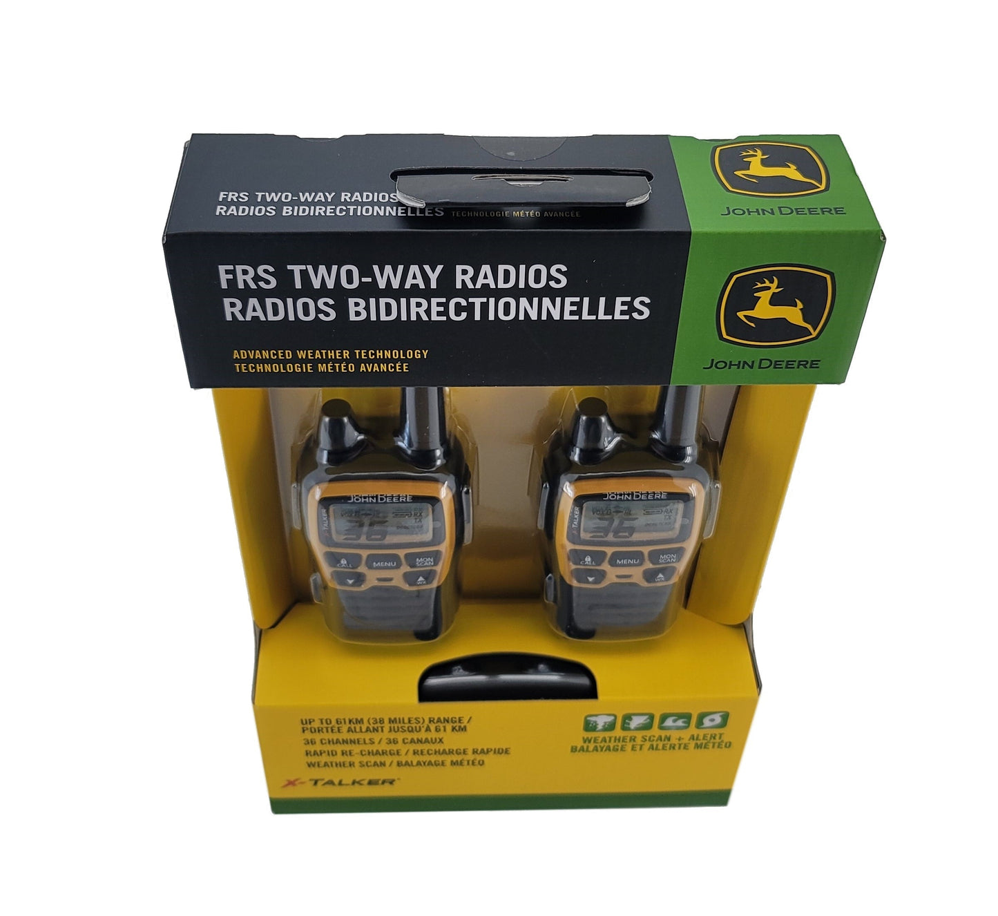 John Deere (CF Yellow) Two-Way Radio - PMT71VP3CF
