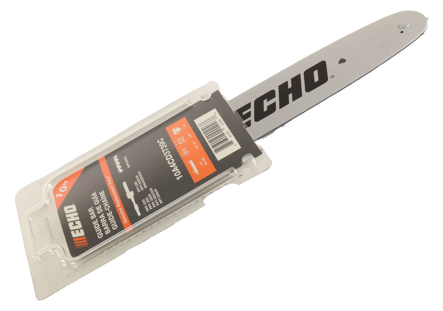 Echo Original Equipment  10" 0.043" Ga  Guide Bar - 10A4CD3739C