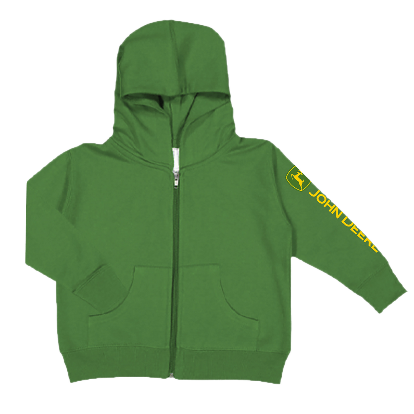 John Deere Infant Green Trade Mark Full Zip Fleece 12M - LP79034