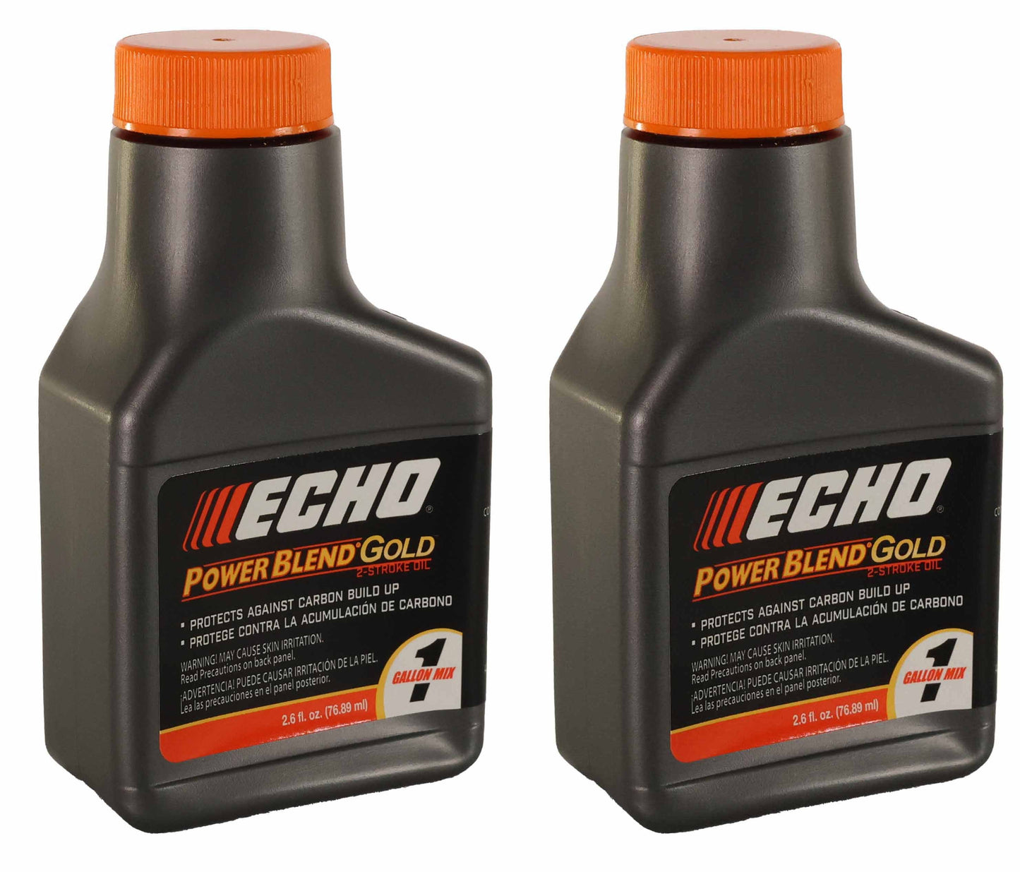 Echo Original Equipment 2-PACK Power Blend Gold Oil Mix 50:1 (2.6 fl oz Bottles) - 6450001