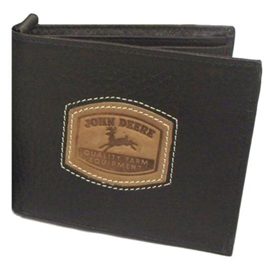 John Deere Historical Logo Bi Fold Wallet (Brown) - LP35480