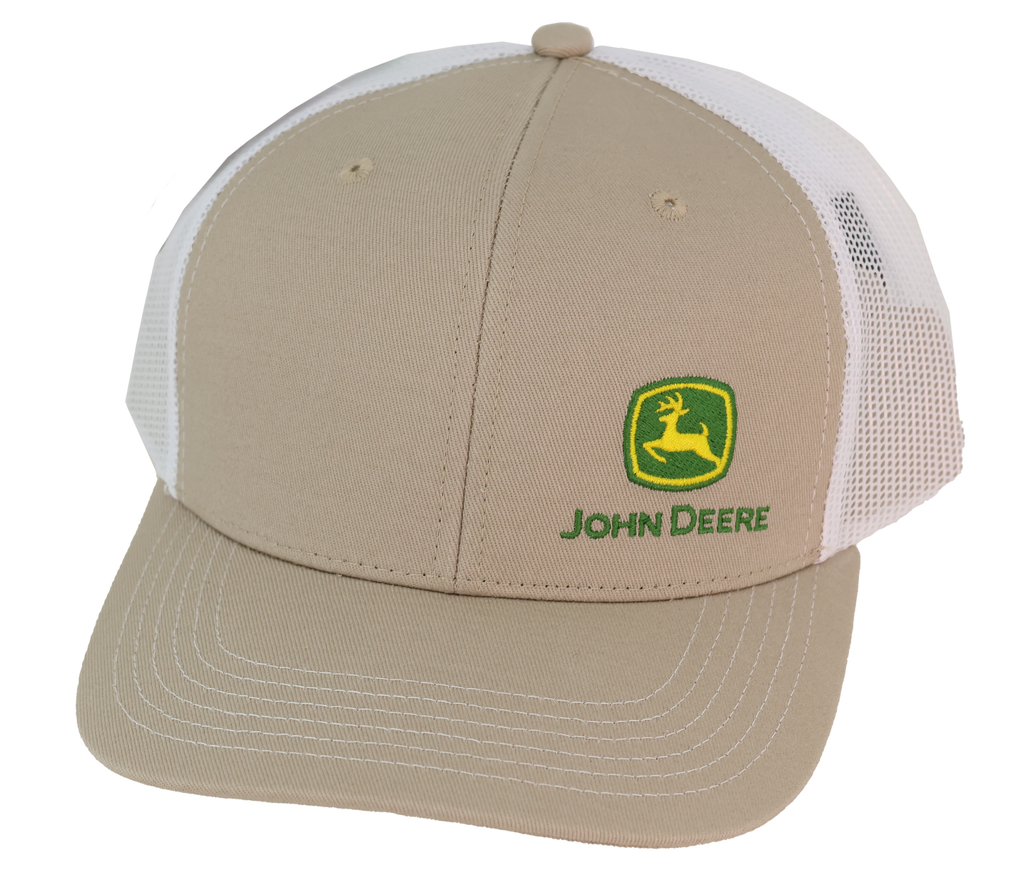 John Deere Moline 112 White Mesh Back Cap - LP82943