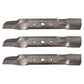 John Deere GX20250 L120 L130 Mower Blades (Set of 3)