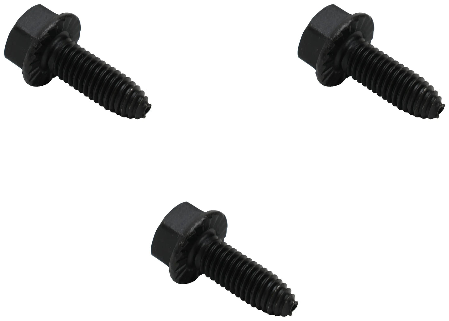 John Deere Original Equipment Hexagonal Flanged Head Self-Tapping Screw, M8 X 23.5 (3-PACK) - M159825
