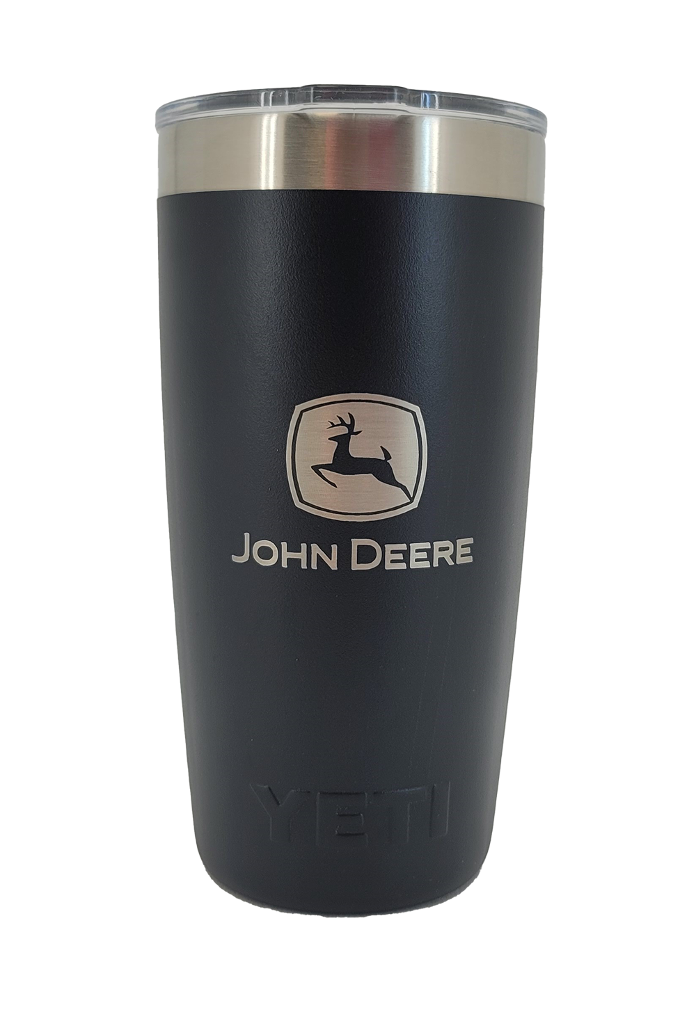 John Deere 10 oz Yeti Black Tumbler - LP84356