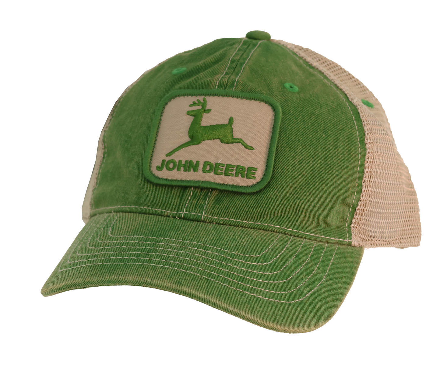 John Deere Mens IV Stone Washed Cap - LP73336